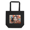 Eco Tote Bag Abstract Woman Picture