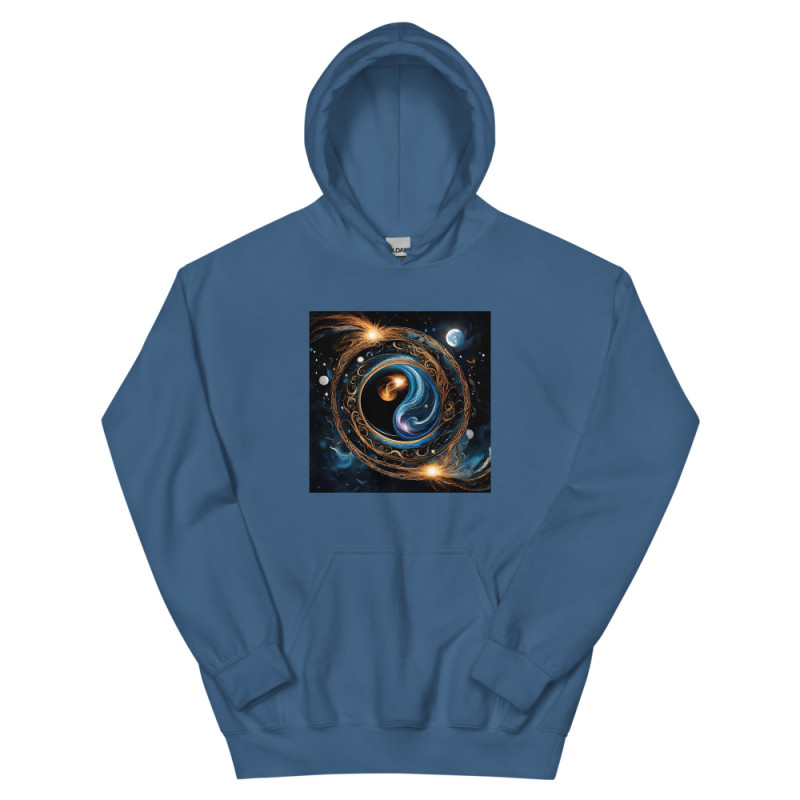 Unisex Hoodie Yin Yang Universe