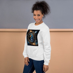 Unisex Sweatshirt Yin Yang Universe