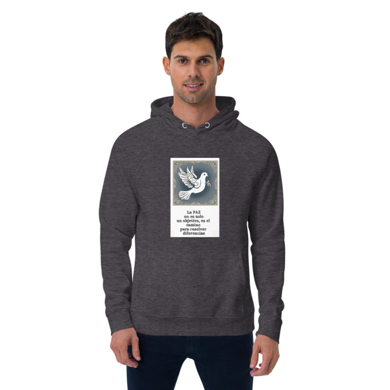 Unisex eco raglan hoodie