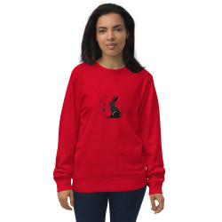 Unisex organic sweatshirt rabbit