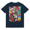 Unisex organic cotton t-shirt Pop Art