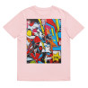 Unisex organic cotton t-shirt Pop Art