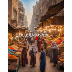 Mercadillo en el Cairo