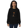 Unisex organic sweatshirt coffee