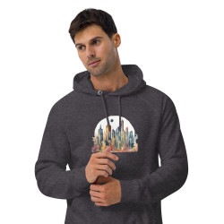 Unisex eco raglan hoodie