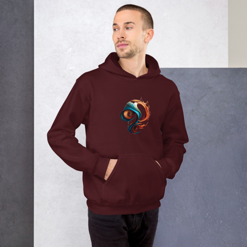 Unisex Hoodie surrealist logo