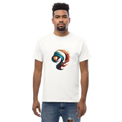 Camiseta hombre clásica logo surrealista