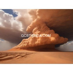 Tormenta de arena en el desierto 2